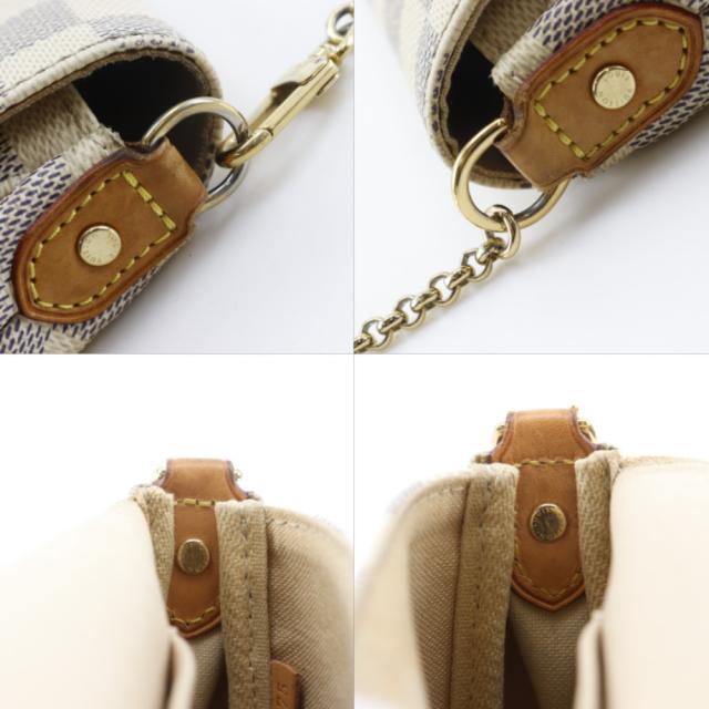 LOUIS VUITTON ルイ・ヴィトン フェイボリットPM N41277 ダミエアズールキャンバス 白_11