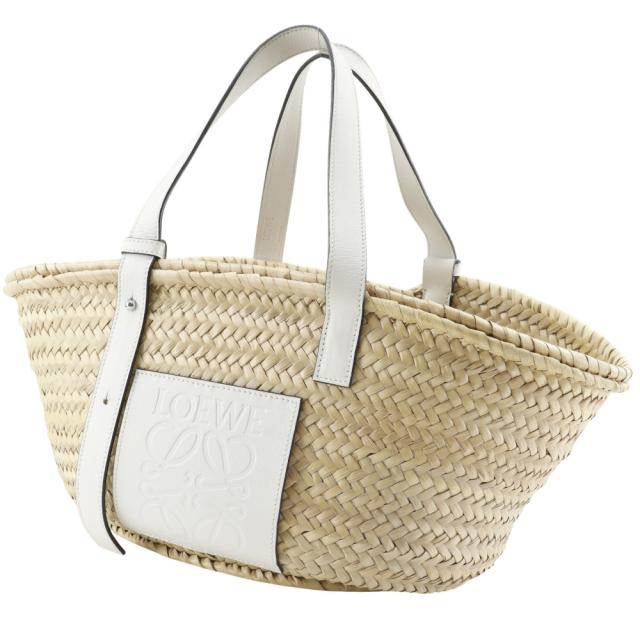LOEWE ロエベ バスケットバッグ かごバッグ ラフィア ベージュ トートバッグ レディース_1