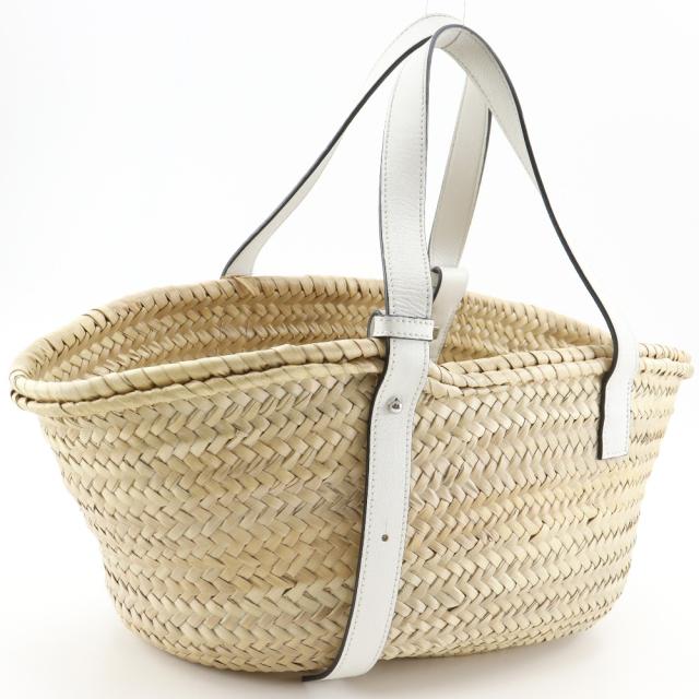 LOEWE ロエベ バスケットバッグ かごバッグ ラフィア ベージュ トートバッグ レディース_2