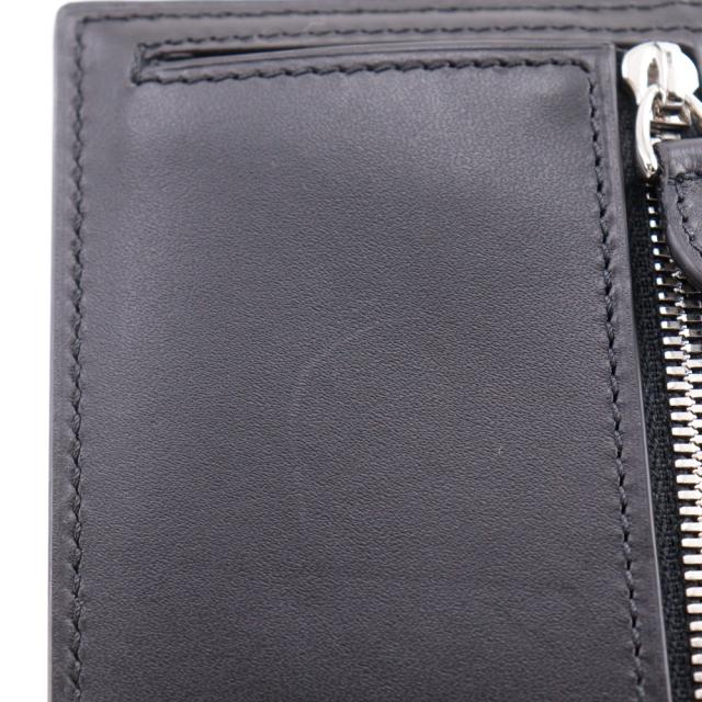 Berluti ベルルッティ サンタル フラップ カリグラフィ カーフ 黒 長財布 メンズ 【中古】_11