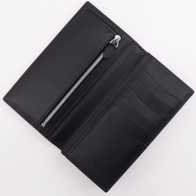 Berluti ベルルッティ サンタル フラップ カリグラフィ カーフ 黒 長財布 メンズ 【中古】_5