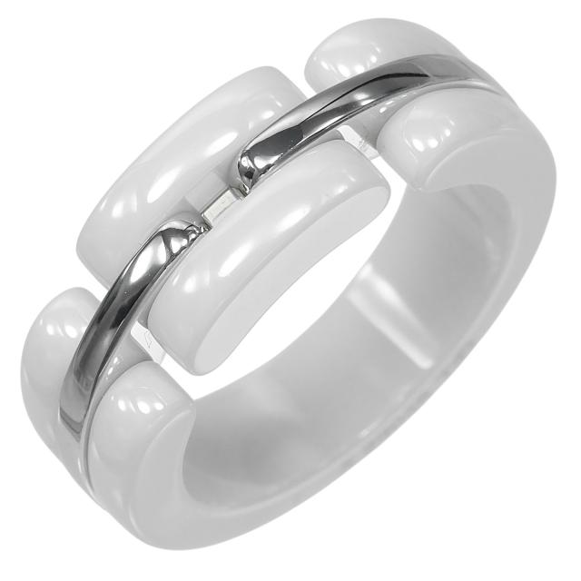 CHANEL シャネル ウルトラ K18ホワイトゴールド 8.5号 リング・指輪 6.55g レディース