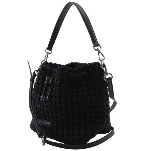GIANNI CHIARINI ジャンニキアリーニ フィオーレ 2WAY ナイロン 黒 