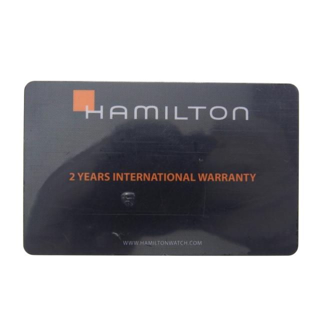 HAMILTON ハミルトン ジャズマスター H375510 SS クオーツ アナログ表示 ネイビー文字盤_8