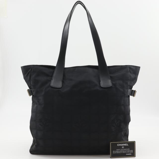 CHANEL シャネル ニュートラベルライン トートGM A15825 ナイロン 
