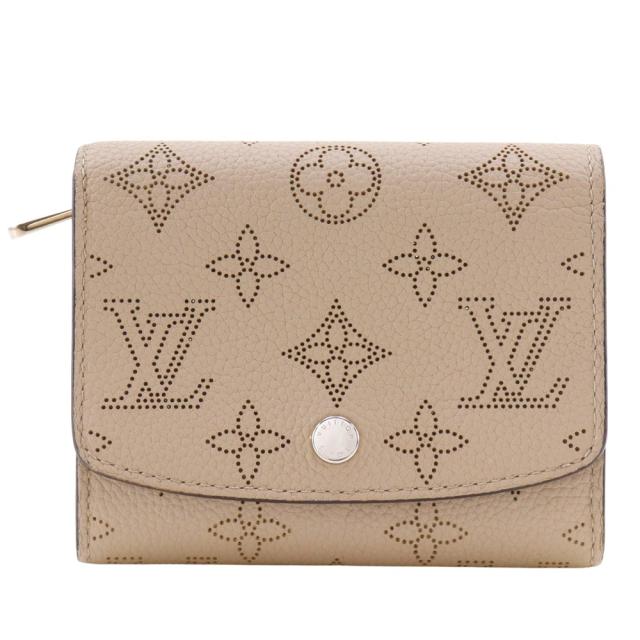 LOUIS VUITTON ルイ・ヴィトン ポルトフォイユ イリス コンパクト M62542 モノグラムマヒナ ガレ