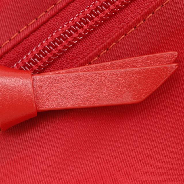 Christian Louboutin クリスチャンルブタン バックパック CLロゴ ナイロン 赤/黒_9