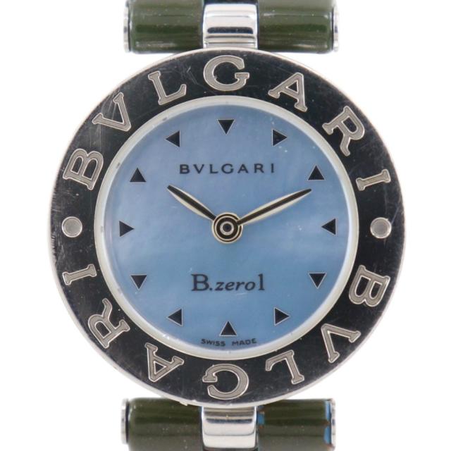 BVLGARI ブルガリ Bzero1 BZ22S SS クオーツ アナログ表示 ブルーシェル文字盤 腕時計 34,320円