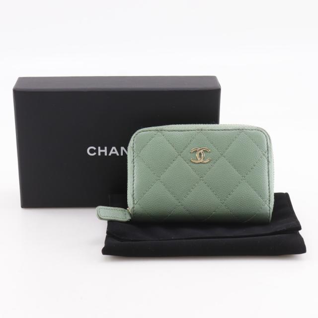 CHANEL シャネル マトラッセ ジップコインパース ジップコインパース AP0216 キャビアスキン_13