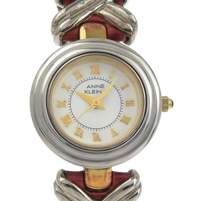 ANNE KLEIN アンクライン チェンジ ベゼルベルト 10/1480A SS シルバー クオーツ アナログ表示