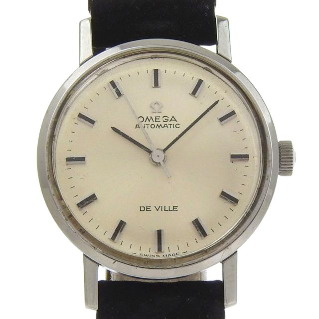 OMEGA オメガ デヴィル デビル 565.005 SS シルバー 自動巻き アナログ表示 シルバー文字盤