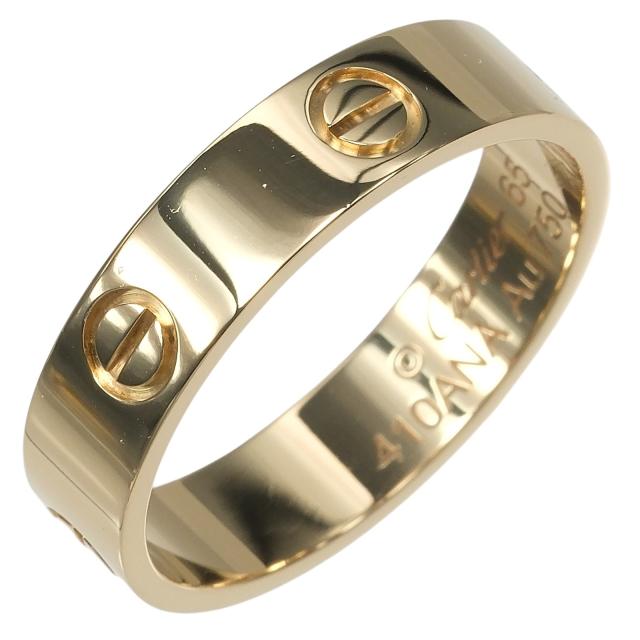 CARTIER カルティエ ラブ K18イエローゴールド 24号 リング・指輪 7.16g メンズ 【中古】