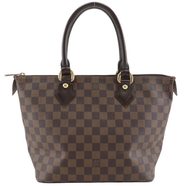 LOUIS VUITTON ルイ・ヴィトン サレヤPM N51183 ダミエキャンバス 茶 ハンドバッグ