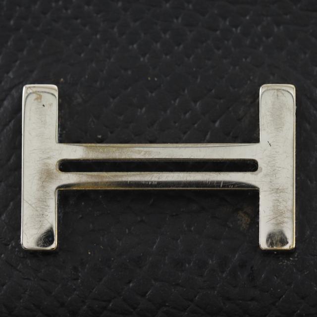 HERMES エルメス ベアンスフレ ヴォーエプソン 黒/シルバー金具 長財布 ユニセックス_13