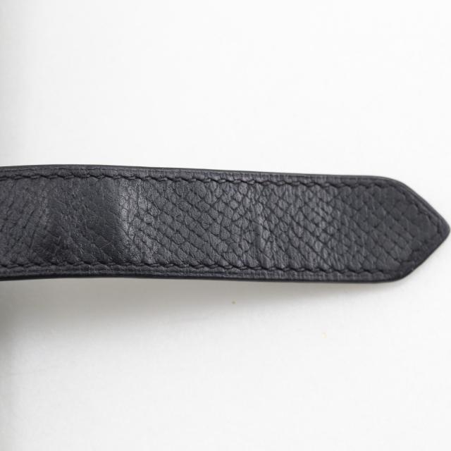 HERMES エルメス ベアンスフレ ヴォーエプソン 黒/シルバー金具 長財布 ユニセックス_9