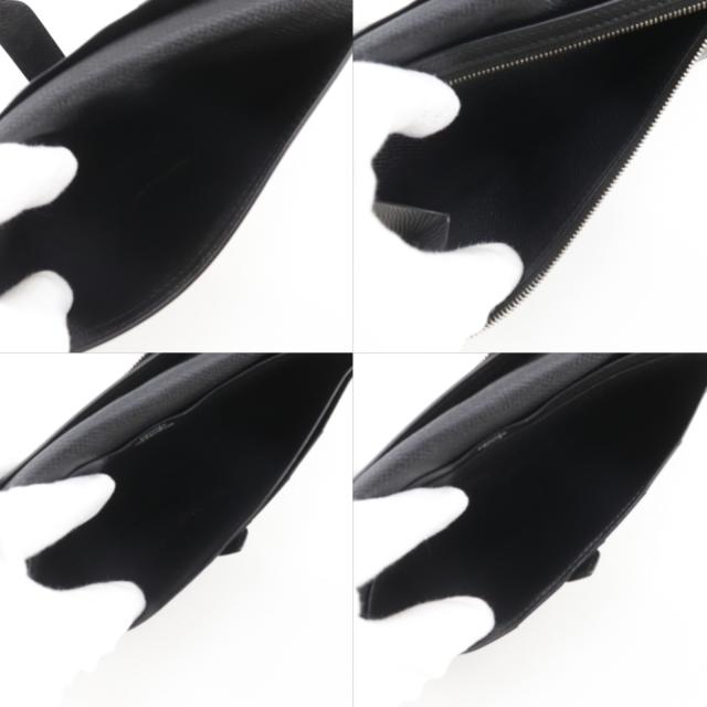 HERMES エルメス ベアンスフレ ヴォーエプソン 黒/シルバー金具 長財布 ユニセックス_6