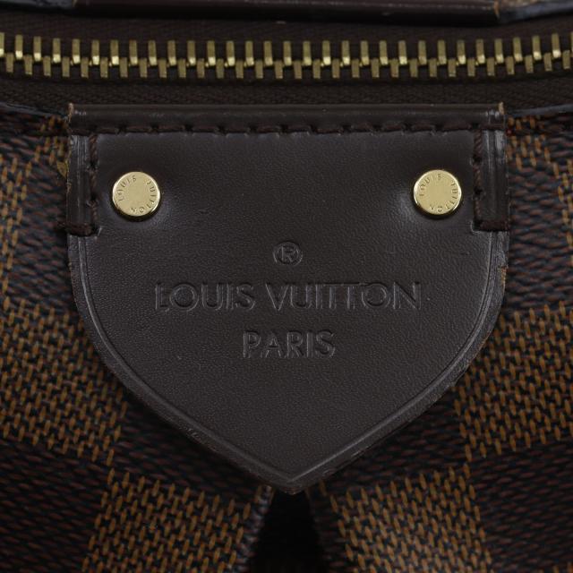 LOUIS VUITTON ルイ・ヴィトン シエナGM N41547 ダミエキャンバス 茶 ハンドバッグ_15