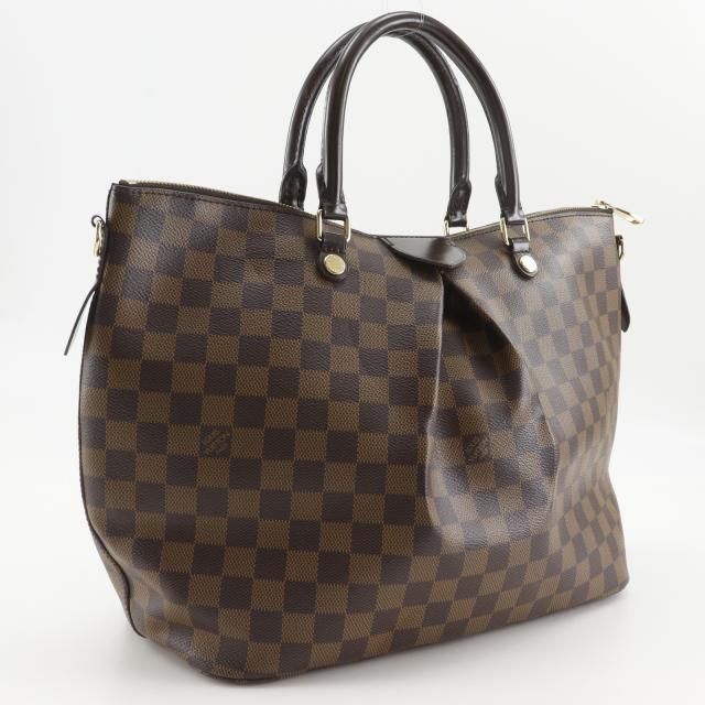 LOUIS VUITTON ルイ・ヴィトン シエナGM N41547 ダミエキャンバス 茶 ハンドバッグ_2