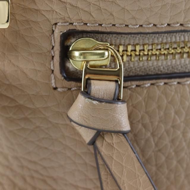 Tory Burch トリーバーチ 2WAYショルダー トートバッグ レザー ベージュ ハンドバッグ_11