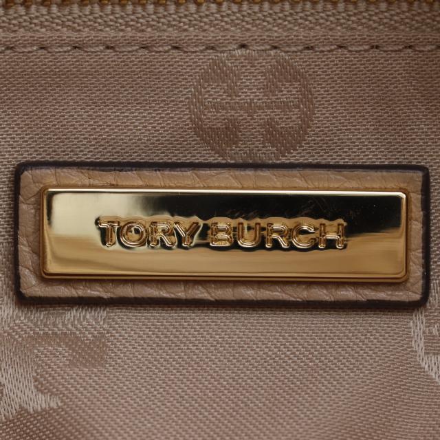 Tory Burch トリーバーチ 2WAYショルダー トートバッグ レザー ベージュ ハンドバッグ_16