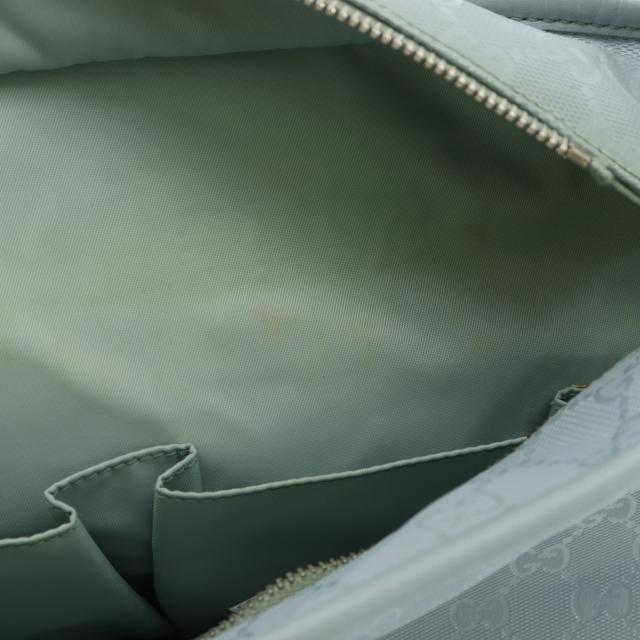 GUCCI グッチ GGインプリメ 211137 PVC 水色 トートバッグ ユニセックス 【中古】_9