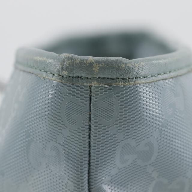 GUCCI グッチ GGインプリメ 211137 PVC 水色 トートバッグ ユニセックス 【中古】_12