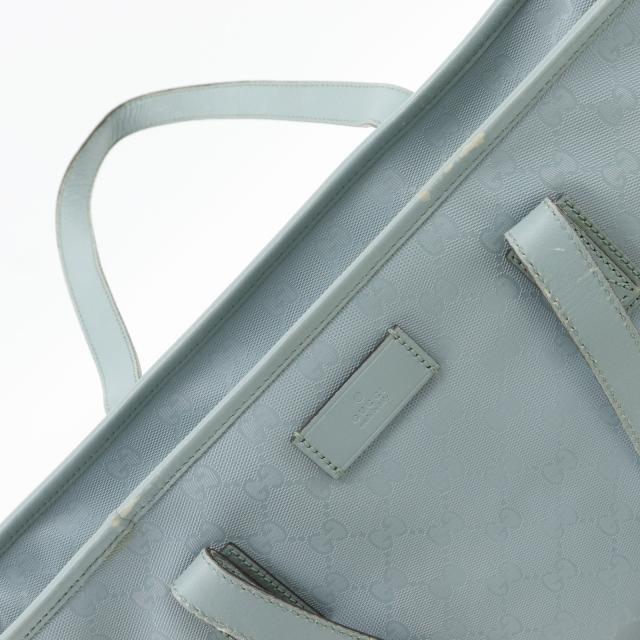 GUCCI グッチ GGインプリメ 211137 PVC 水色 トートバッグ ユニセックス 【中古】_14