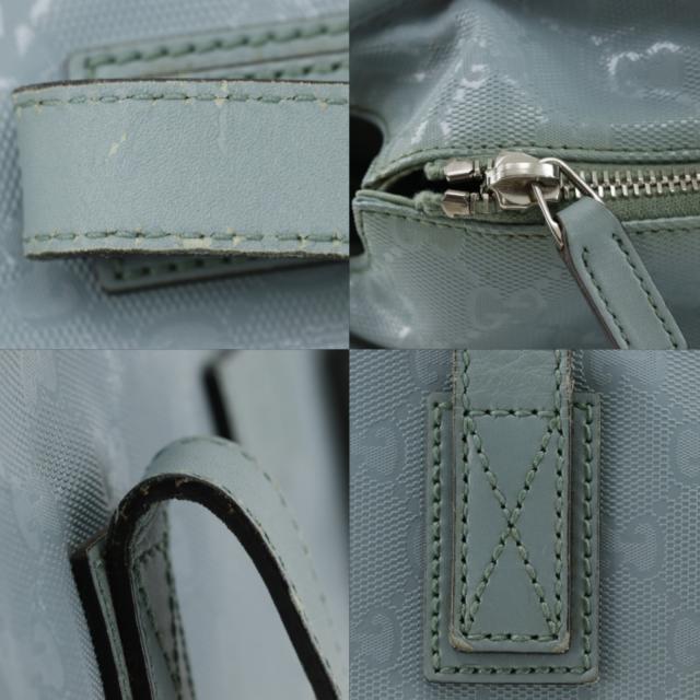 GUCCI グッチ GGインプリメ 211137 PVC 水色 トートバッグ ユニセックス 【中古】_17