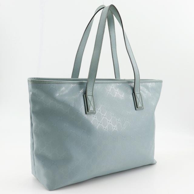 GUCCI グッチ GGインプリメ 211137 PVC 水色 トートバッグ ユニセックス 【中古】_2