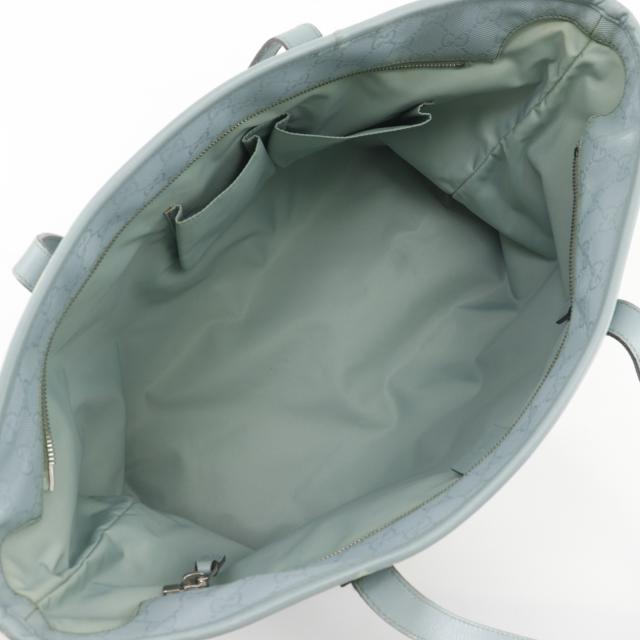GUCCI グッチ GGインプリメ 211137 PVC 水色 トートバッグ ユニセックス 【中古】_5