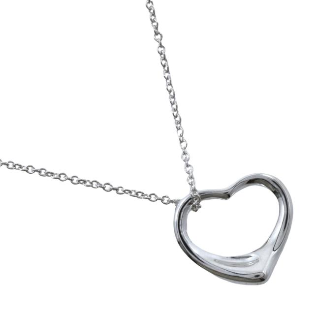 TIFFANY&amp;Co. ティファニー オーピンハート エルサペレッティ シルバー925 ネックレス 2.7g