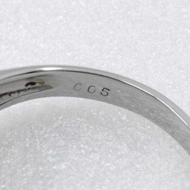 Pt900プラチナ 9号 リング・指輪 3.2g レディース 【中古】_6