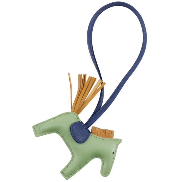 HERMES エルメス ロデオチャームPM アニョーミロ ヴェールクリケット 
