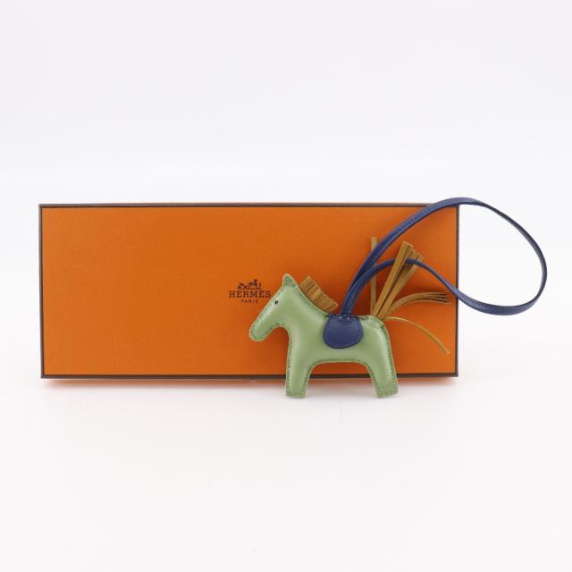 HERMES エルメス ロデオチャームPM アニョーミロ ヴェールクリケット 