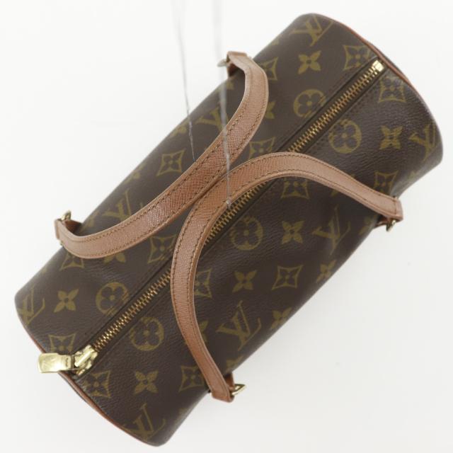 LOUIS VUITTON ルイ・ヴィトン パピヨン26 M51366 モノグラムキャンバス 茶 ハンドバッグ_4