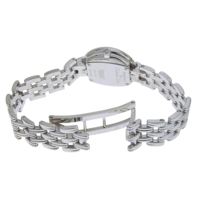 Dior クリスチャンディオール バキラ D44-120 SS シルバー クオーツ アナログ表示 黒文字盤_4