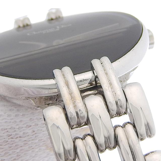 Dior クリスチャンディオール バキラ D44-120 SS シルバー クオーツ アナログ表示 黒文字盤_7
