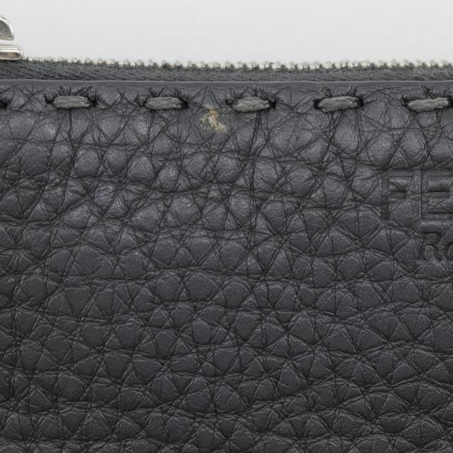 FENDI フェンディ セレリア レザー グレー コインケース ユニセックス 【中古】_11