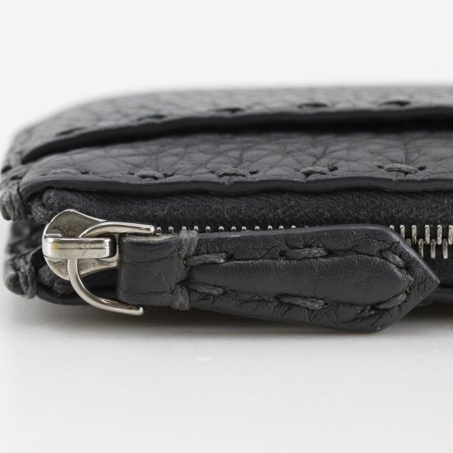 FENDI フェンディ セレリア レザー グレー コインケース ユニセックス 【中古】_12