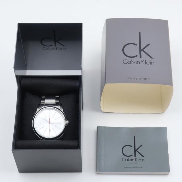 Calvin Klein カルバンクライン SELECT セレクト K0A21120 SS シルバー クオーツ アナログ表示_9