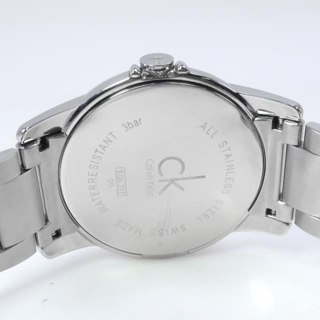 Calvin Klein カルバンクライン SELECT セレクト K0A21120 SS シルバー クオーツ アナログ表示_8