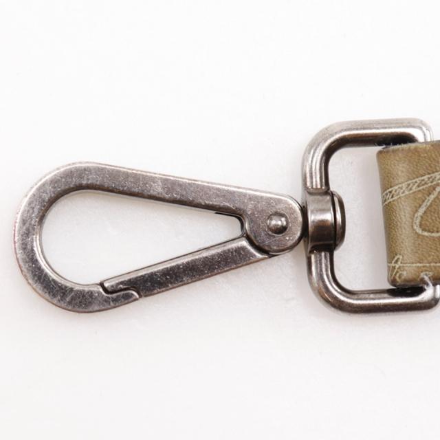 Berluti ベルルッティ カリグラフィ レザー 茶 キーホルダー ユニセックス 【中古】_10