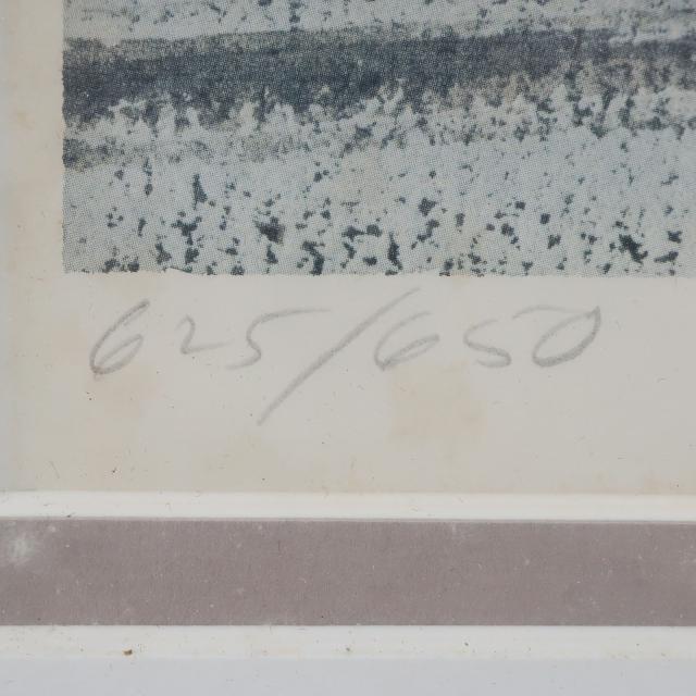 Billy Morrow Jackson 作 【 Yankee Ridge 】 625/650 絵画 _ 【中古】_2