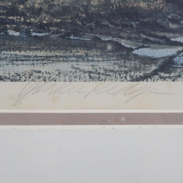 Billy Morrow Jackson 作 【 Yankee Ridge 】 625/650 絵画 _ 【中古】_3