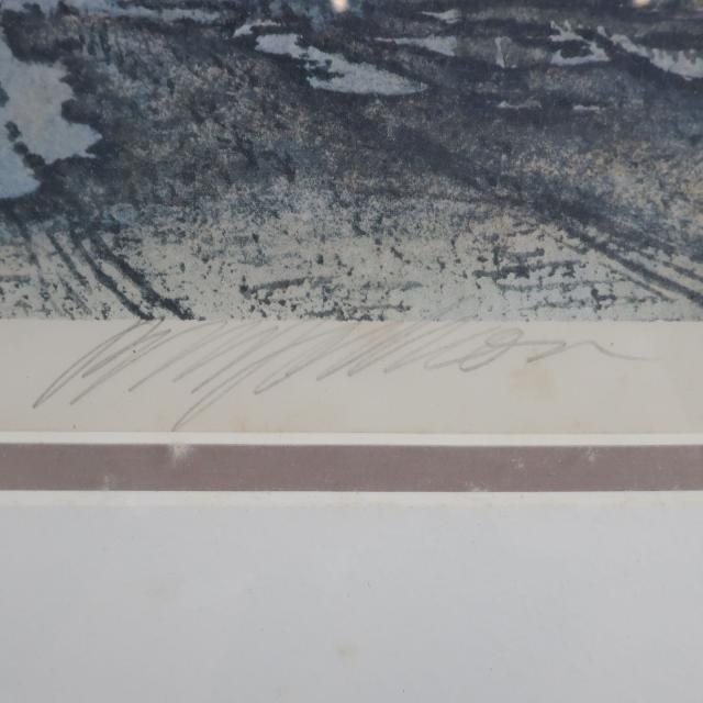 Billy Morrow Jackson 作 【 Yankee Ridge 】 625/650 絵画 _ 【中古】_4