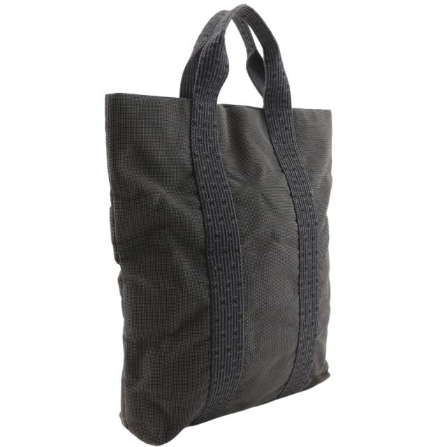 HERMES エルメス エールライン カバス トートバッグ キャンバス グレー ハンドバッグ_2