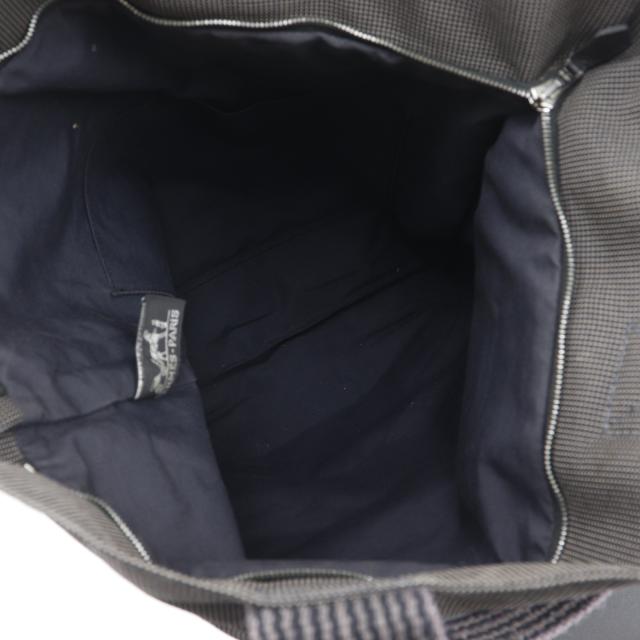 HERMES エルメス エールライン カバス トートバッグ キャンバス グレー ハンドバッグ_5