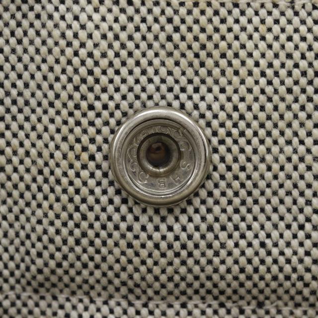 HERMES エルメス ニューフールトゥMM トートバッグ キャンバス グレー ハンドバッグ_14