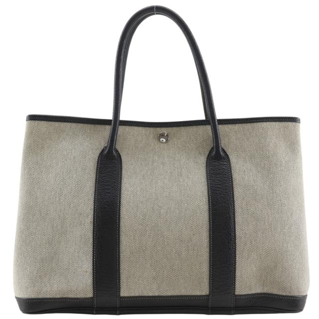 HERMES エルメス ガーデンパーティPM 36 トワルアッシュ グレー トートバッグ レディース 108,900円