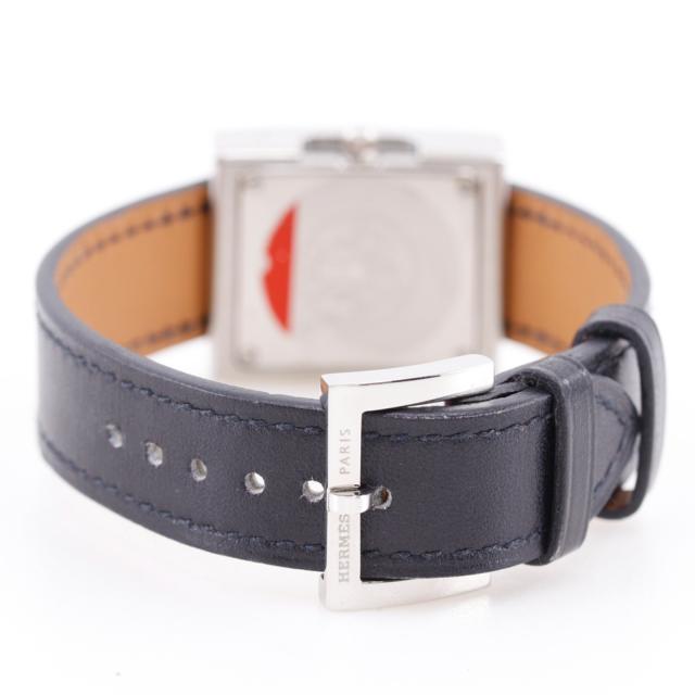 HERMES エルメス ベルトウォッチ BE1.110 SS クオーツ アナログ表示 白 